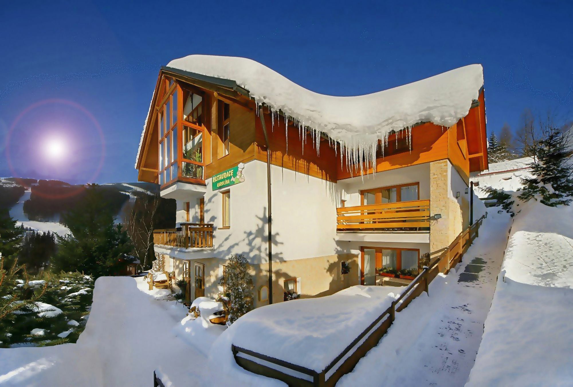 Pension Karolina Špindlerŭv Mlýn Exterior foto